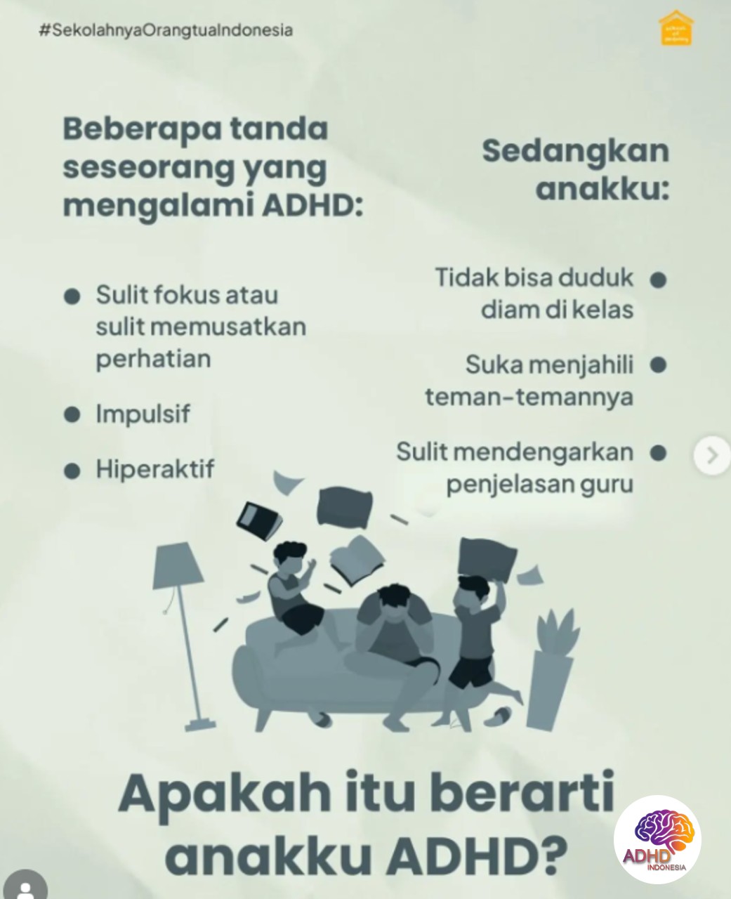 Ciri dan Gejala ADHD pada Anak Usia Dini di Kabupaten Padang Pariaman